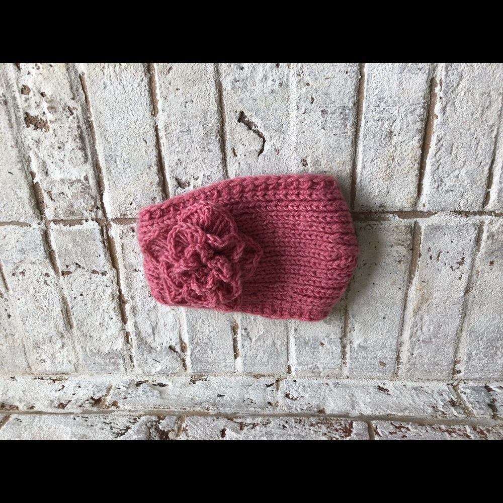 Knitted head band